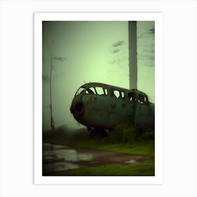 Abandoned Plane 9 Art Print