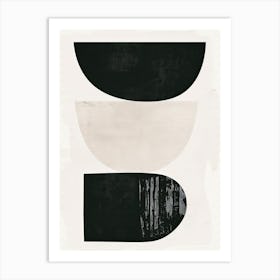 Balanga Stone Park Bauhaus Minimalist Art Print