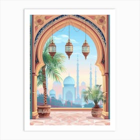 Islamic Interior Art Print