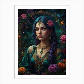 Mermaid 8 Art Print