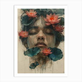 'Water Lilies' Art Print