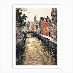 Amsterdam Canal 1 Art Print