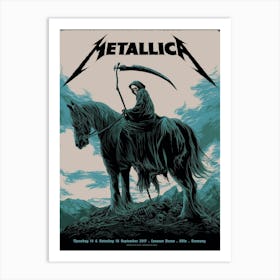 Metallica Art Print