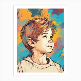 Little Boy Art Print