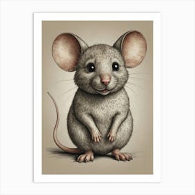 Little Mouse 1 Art Print