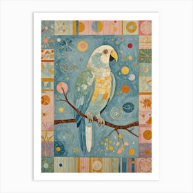 Parrot Portrait Art Print