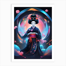 Geisha 62 Art Print