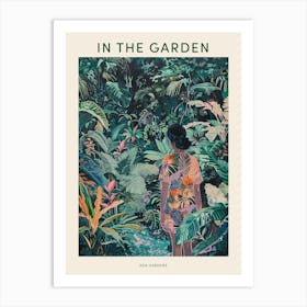 In The Garden Poster Kew Gardens England 8 Art Print