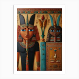 Egyptian Gods Art Print