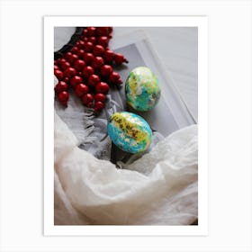 Easter Eggs 610 Art Print