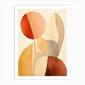 Abstract Botanical Art 2 Art Print