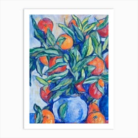 Tangerine 1 Classic Fruit Art Print