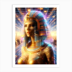 Cleopatra Portrait Artwork 28 Art Print