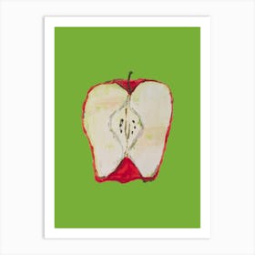 Red Apple Art Print