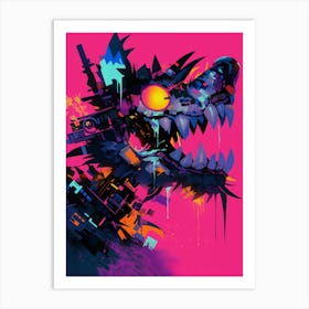 Into The Wolfverse Art Print