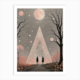 Mysterious Triangle Art Print