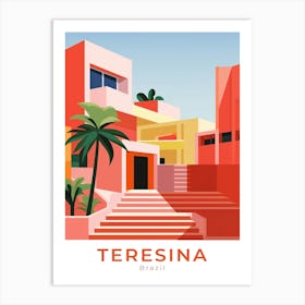 Brazil Teresina Travel Art Print