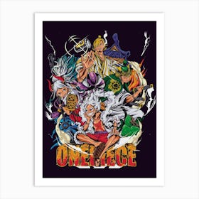One Piece Anime Poster 29 Art Print