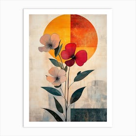 Flowers In The Sun 2 Art Print