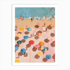 Day At The Beach 4 Art Print