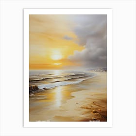 249.Golden sunset,San Francisco,USA. Art Print