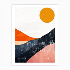 Sputnik Flair Mid Century Style Art Print