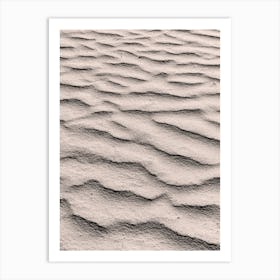 Sand Dunes Art Print