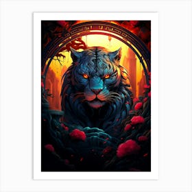 Tiger 4 Art Print