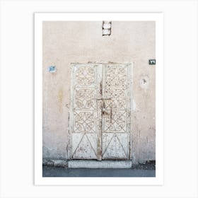 Arabian Door To A House Art Print