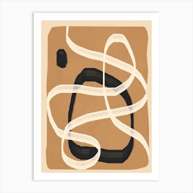 Shape Curve 2 Art Print