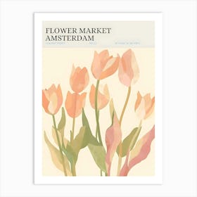 Flower Market Amsterdam 2 Art Print