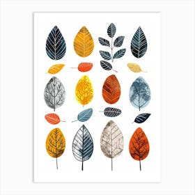 Autumn Leaves 62 Art Print