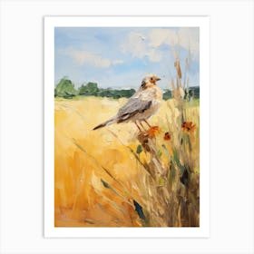 Bird Painting Pigeon 3 Art Print