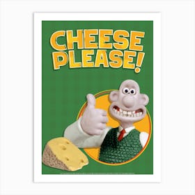 Cheese Please Art Print