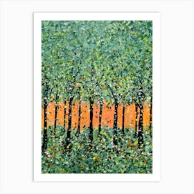 Birch Trees 1 Art Print