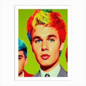 5 Seconds Of Summer Colourful Pop Art Art Print