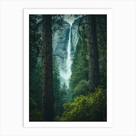 Yosemite Waterfall 1 Art Print