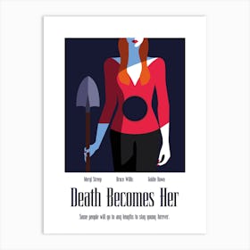 Death Becomes Her Film Poster Art Print