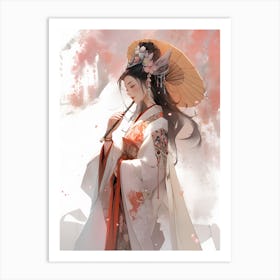 Chinese Girl 12 Art Print