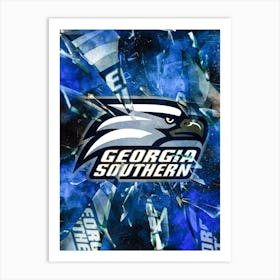 Georgia Southern Eagles 1 Art Print