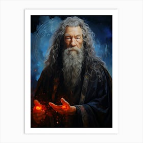 Ian Mckellen (4) Art Print