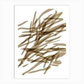 Scribbles Art Print Art Print