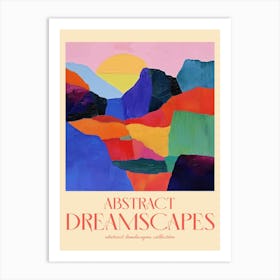 Abstract Dreamscapes Landscape Collection 43 Art Print