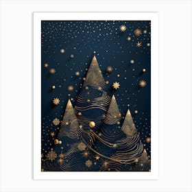 Christmas Card Design Series040 Art Print