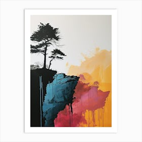 Tree In The Sky, Minimalism Art Print