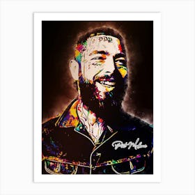 Art Of Post Malone Art Print