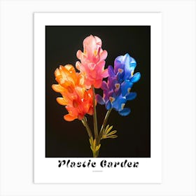 Bright Inflatable Flowers Poster Bluebonnet 3 Art Print
