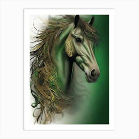 Irish Horse Art Print