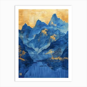 Asian Mountains Art Print