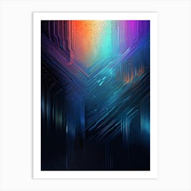 Abstract Background 23 Art Print